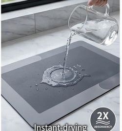 ( 2pcs for $5)Kitchen Counter mat /Coffee Bar Mat /bath mat/cat dog feeding mat