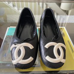 Chanel flat pumps shoes - Gem
