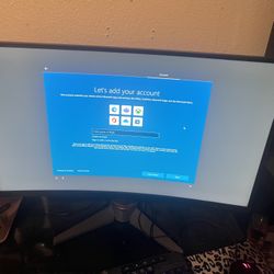 MSI Curved Monitor 