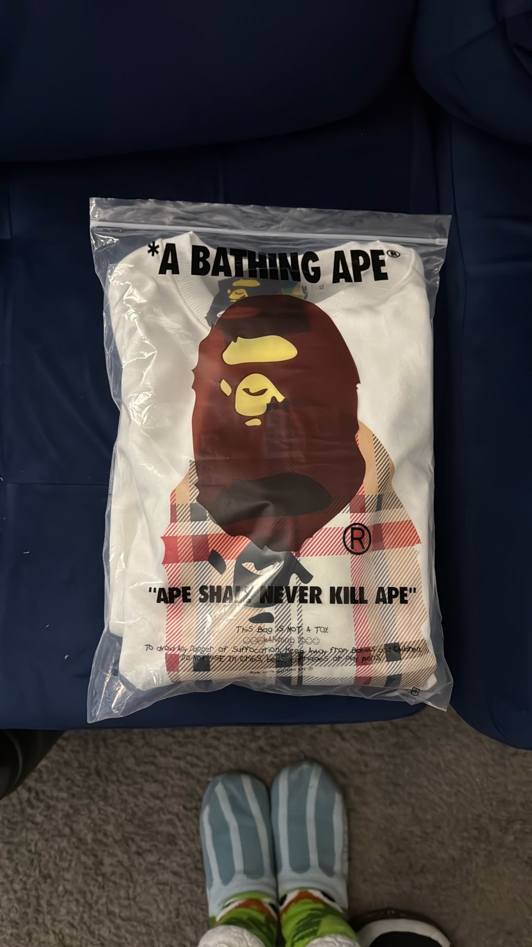 Bape B/W Burberry Sweaters