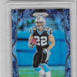 2017 Panini Prizm Camo #249 Christian McCaffrey /25 PSA 9 Rookie RC Panthers