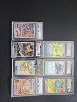 Various PSA Slabs
