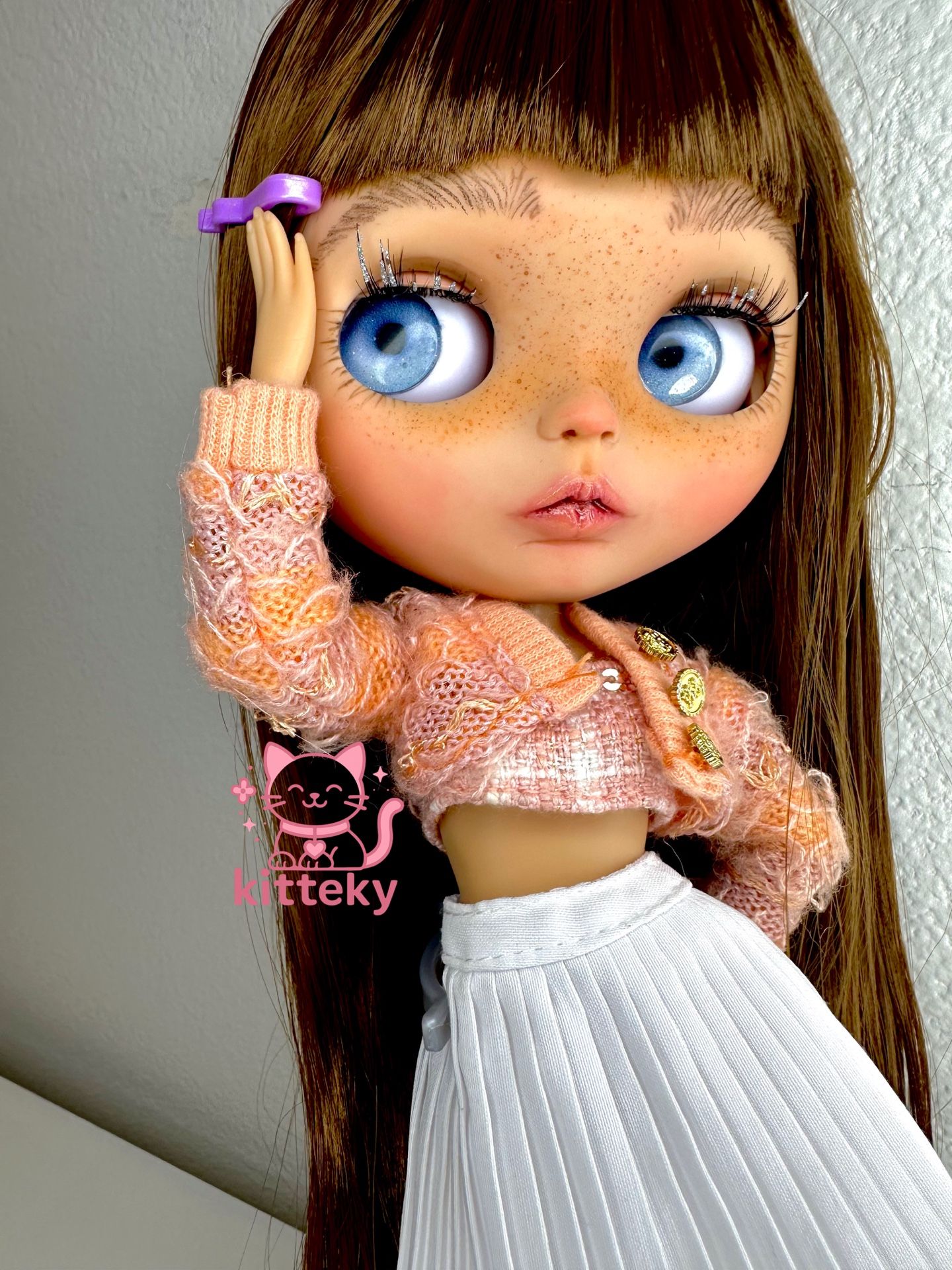 🌸 Custom Blythe Doll – One of a Kind OOAK Art Doll 🌸