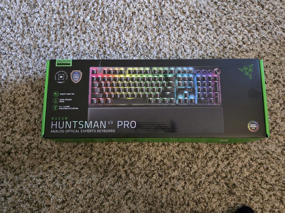 Razer Huntsman V3 Pro Full Size Gaming Keyboard