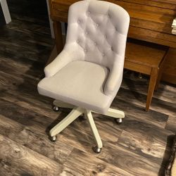 Pottery Barn Kids Gray Office Swivel Chair 