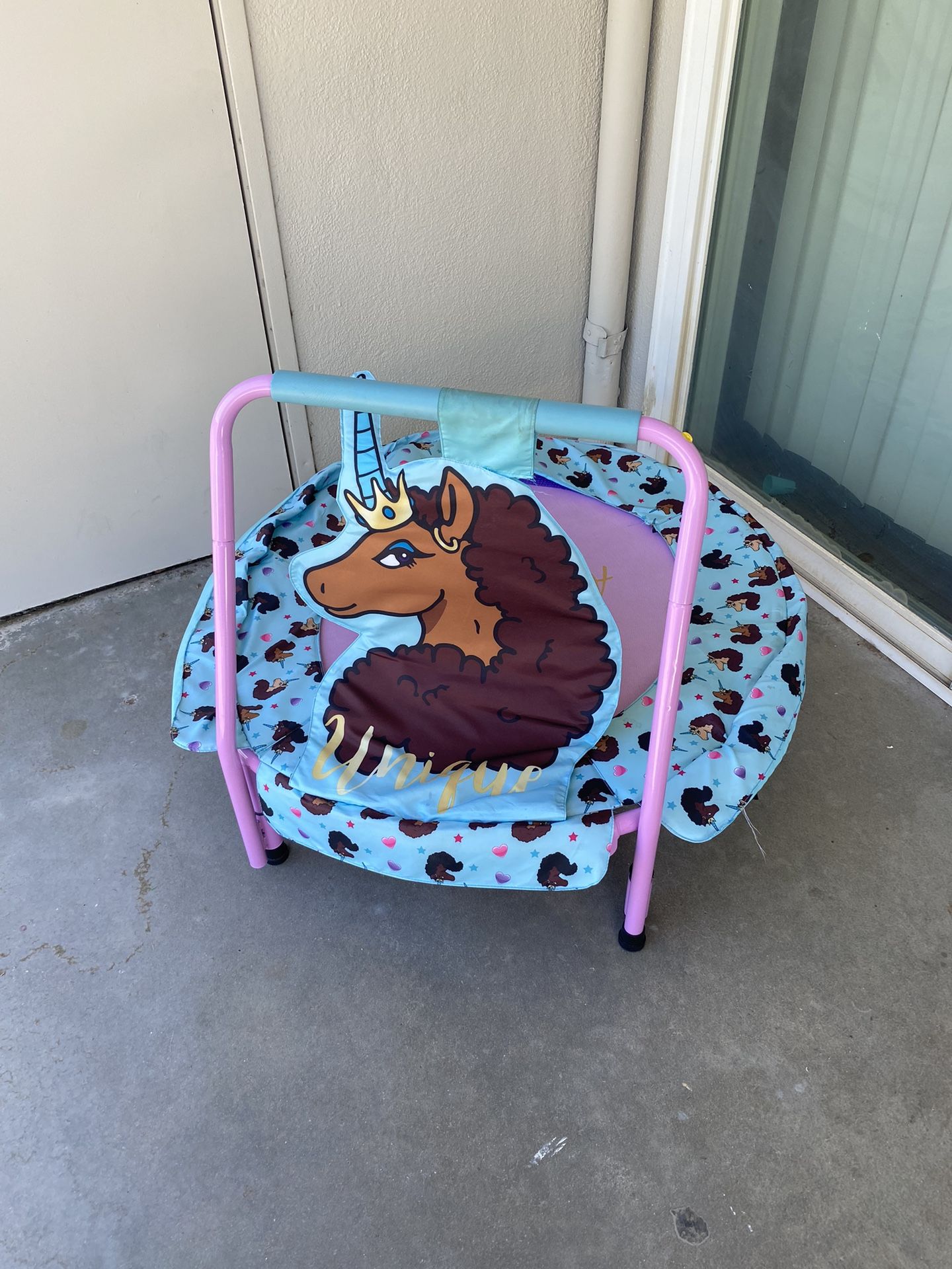 Kids Unicorn Trampoline