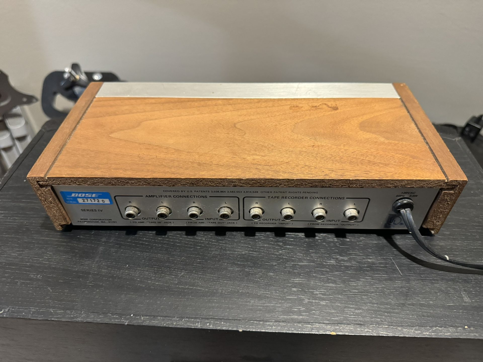 Vintage Bose 901 Series IV Active Equalizer for Sale in Carol