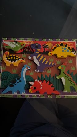 Melissa & Doug dinosaur puzzle
