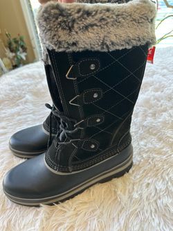 Khombu Ladies' Ellie Winter Boots Size 8