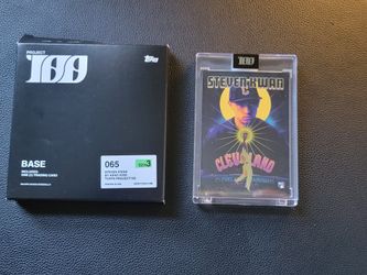 Topps Project100 Card 65 - Steven Kwan by Arno Kiss