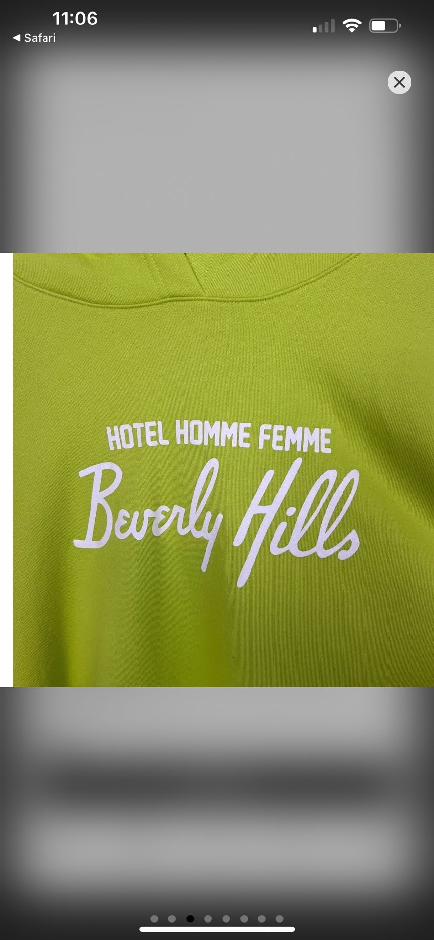 Hotel Homme Femme Beverly Hills Hoodie