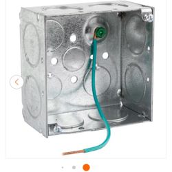 12 AWG Solid Grounding Pigtails with Screws in Green