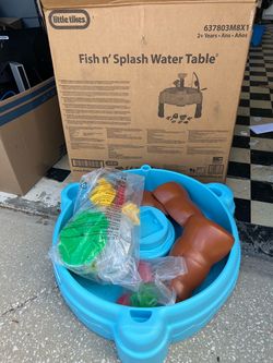 Little Tikes Full Set Water Table Fish 'n Splash