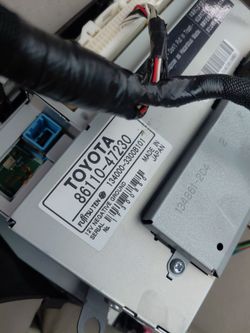 2007 toyota prius dash screen radio navigation