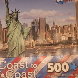 Statue Of Liberty 500 Piece Puzzle 