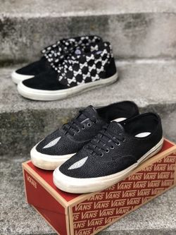 Vans vault sting ray leather