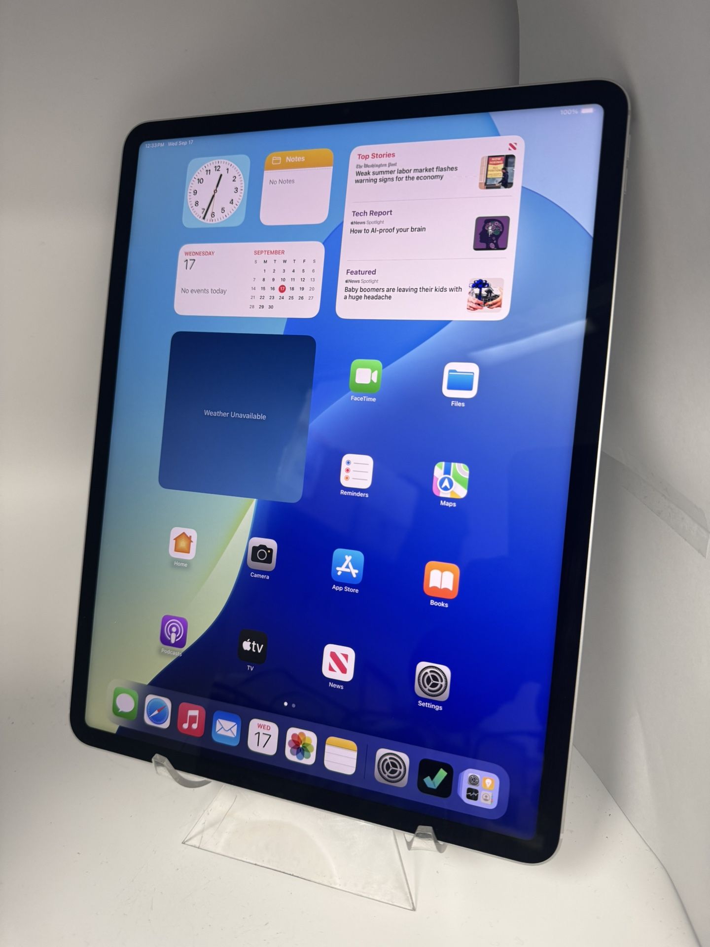iPad Pro 12.9” (5th gen) 128gb Unlock