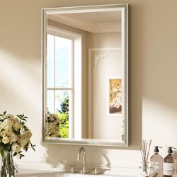 Large Metal Frame Mirror