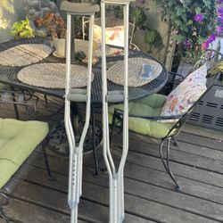 Crutches Large And Medium