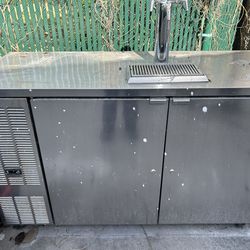 Perlick BBSN52 52" Narrow Door Back Bar Refrigerator.