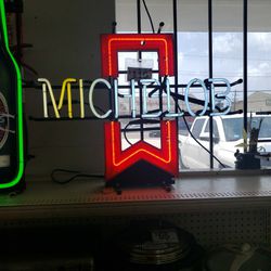 Michelob Neon Beer Sign