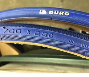 Bike  tires DURO  Both for $10 Size:700 X. 230