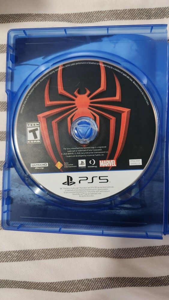 Ps5 Spiderman miles morales