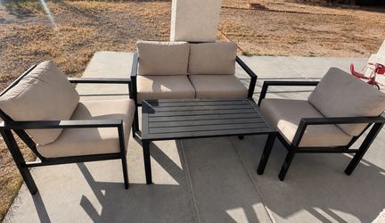 4 piece outdoor patio set