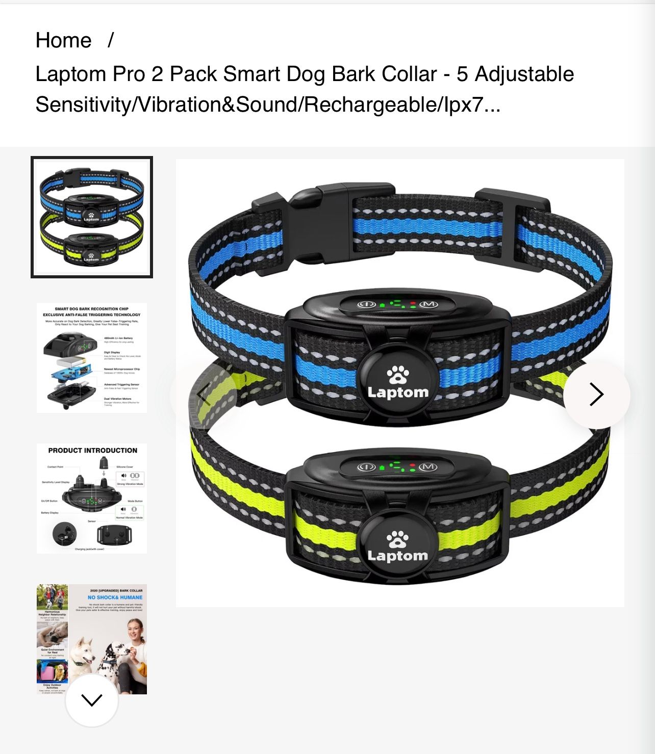 Laptom Pro 2 Collar