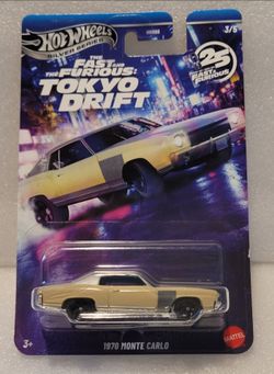 Hot Wheels Silver Series Fast & Furious: Tokyo Drift 1970 Monte Carlo