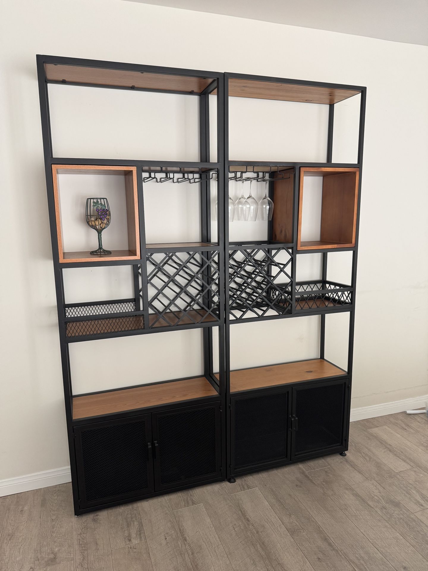 Wine Bar Rack Cabinet 