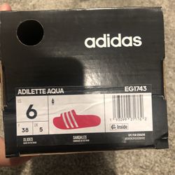 Women Adidas Slides Size 6