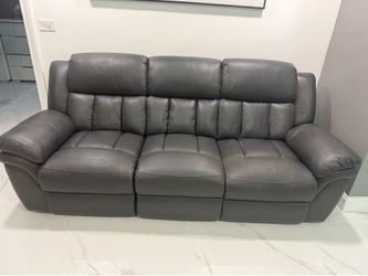 Sofá reclinable automático