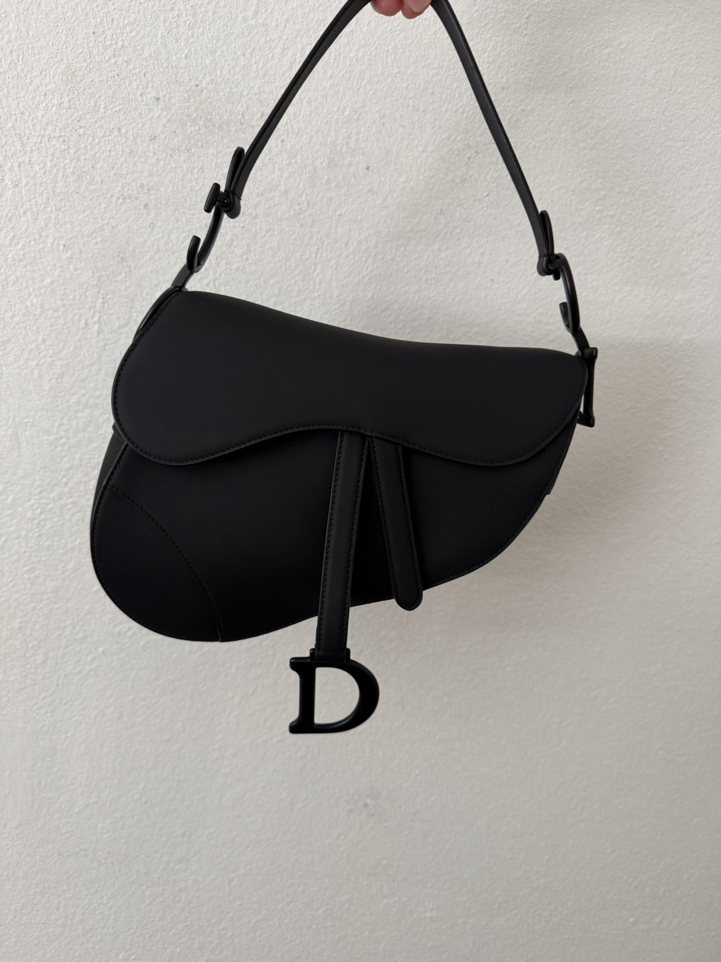 Christian Dior Saddlebag Black
