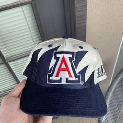 Arizona Wildcats Logo Athletic Sharktooth Hat Cap Snapback