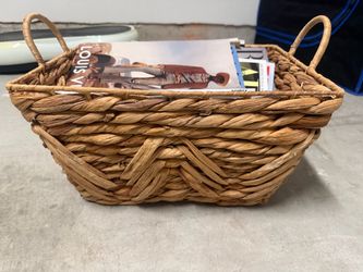 Natural Woven Storage Basket