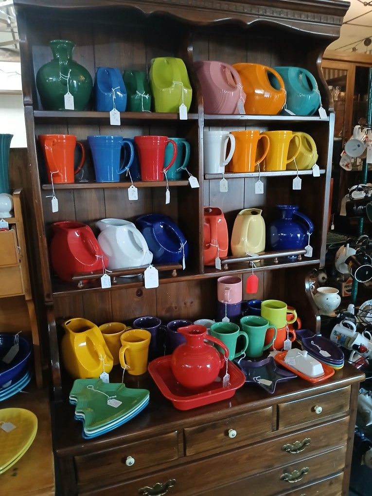 Fiesta Ware, Man Cave Items, Gas, and Oil Items, Glassware, Gift Items For Everyone