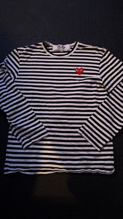 Stripped Cdg Long Sleeve 