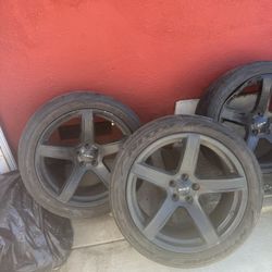Hellcat 5 Spoke Wheels 