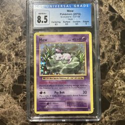 Mew Evolutions CGC 8.5 Pick-up Only
