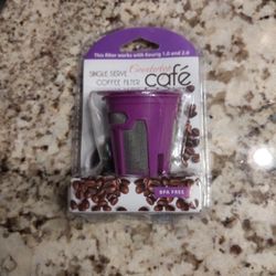 Single Serve Coffee Filter