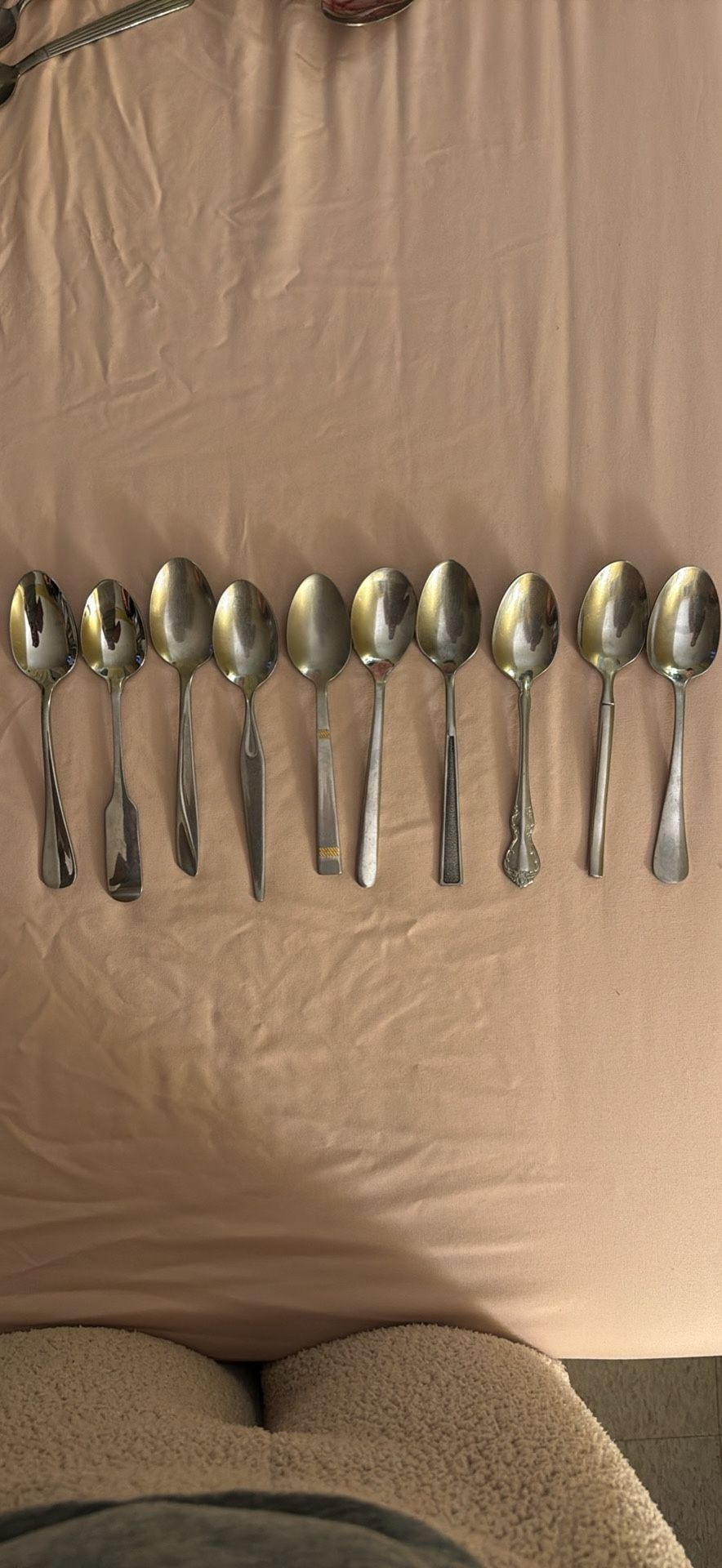 Silver Spoons Utensils (10 Piece)