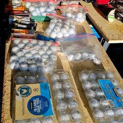 Callaway, Srixon, Nike, Taylormade, Titleist, Bridgestone, Vice, plus more.   50 Good Golf Balls for $21 or 100 balls  for $40.