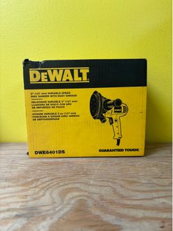 Dewalt 5” Variable Speed Disc Sander (NEW)