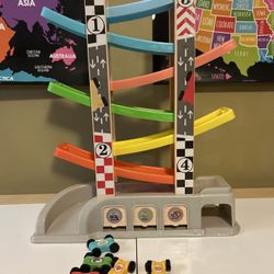 Toddler Race Car Toy, See Pics 