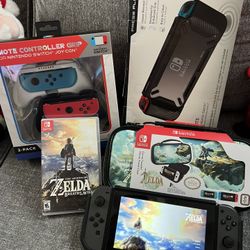 🎮 ⚔️🔥 Nintendo Switch Zelda Bundle!!🎮 ⚔️🔥 