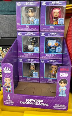 Funko Minis K-Pop Demon Hunters 6-Figure Set