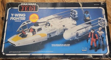 Vintage Kenner Star Wars Return of the Jedi 1983 Y-Wing Fighter Vehicle with Box