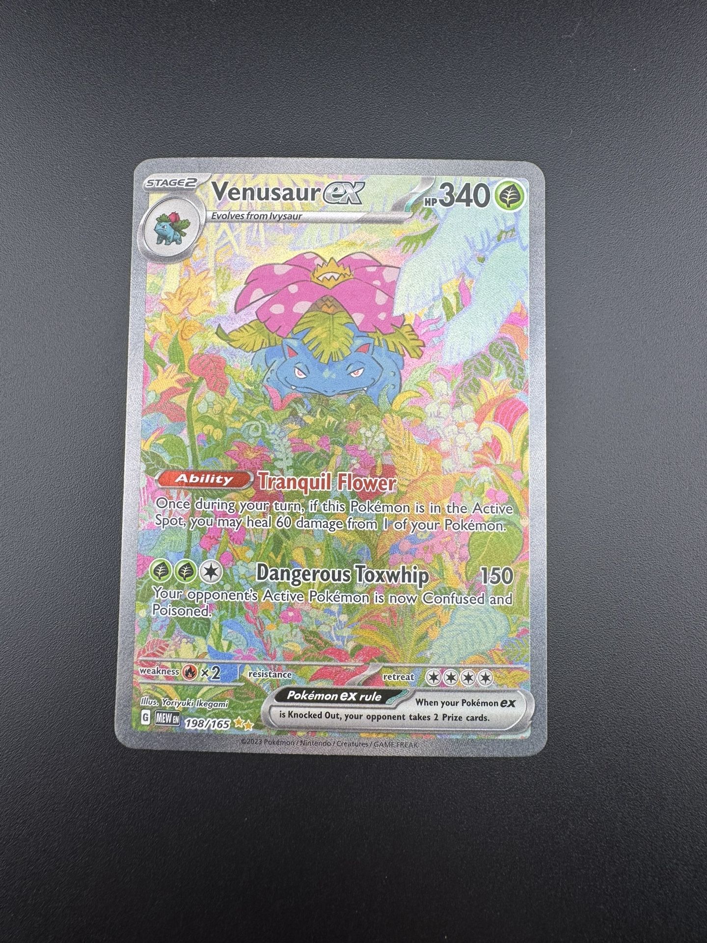 Pokemon Venusaur Ex