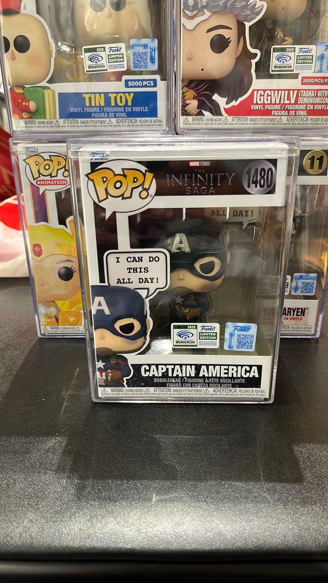 The Infinity Saga Captain America Funko Pop